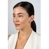 Brilio Silver Brilio Sidabrinis Sidabrinis jewelry set with real pearls SET268W (pendant, earrings)
