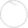 Brilio Silver Brilio Sidabrinis Sidabrinis leg chain Figaro ANK104W