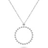 Brilio Silver Brilio Sidabrinis Sidabrinis minimalist pakabukas NCL71W