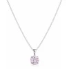 Kalace Sidabrinis pakabukas with amethyst SP10282C (chain, pendant)