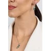 Brilio Silver Playful sidabrinis jewelry set Gekon with opals SET287WB (pendant, earrings)
