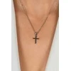 Brilio Silver Sidabrinis cross pendant PT39W