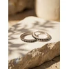 Brilio Silver Sidabrinis rings with juodas cubic zirconia EA1280WBC