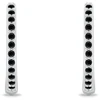 Brilio Silver Sidabrinis rings with juodas cubic zirconia EA1280WBC