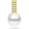 Brilio Silver Glittering auksinis-plated pendant with genuine pearl and zircons PT90Y