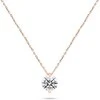 Brilio Silver Shiny bronze pakabukas with zircon NCL68R
