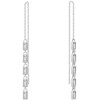 Brilio Silver Brilio Sidabrinis Sparkling grandininiai auskarai su skaidriais cirkoniais EA1009W