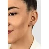 Brilio Silver Glittering auksinis-plated earrings EA357Y