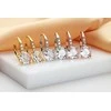 Brilio Silver Brilio Sidabrinis Sparkling sidabrinis auskarai su cirkoniais EA943W