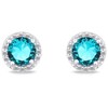 Brilio Silver Brilio Sidabrinis Sparkling sidabrinis auskarai su cirkoniais EA601WLB