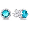 Brilio Silver Brilio Sidabrinis Sparkling sidabrinis auskarai su cirkoniais EA601WLB