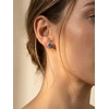 Brilio Silver Brilio Sidabrinis Sparkling sidabrinis auskarai su cirkoniais EA601WLB