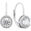 Brilio Silver Brilio Sidabrinis Sparkling sidabrinis auskarai su skaidriais cirkoniais EA407W