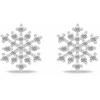 Brilio Silver Sparkling sidabrinis earrings snowflakes with zircons EA1247W