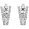 Brilio Silver Brilio Sidabrinis Sparkling sidabrinis auskarai su cirkoniais EA463W