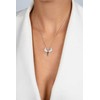 Brilio Silver Brilio Sidabrinis Sparkling sidabrinis pakabukas Angels with zircons NCL143W