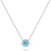 Brilio Silver Brilio Sidabrinis Sparkling sidabrinis pakabukas with zircons NCL136WAQ