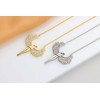 Brilio Silver Brilio Sidabrinis Sparkling sidabrinis pakabukas Angels with zircons NCL143W