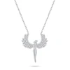 Brilio Silver Brilio Sidabrinis Sparkling sidabrinis pakabukas Angels with zircons NCL143W