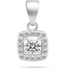 Brilio Silver Brilio Sidabrinis Sparkling sidabrinis pakabukas su skaidriais cirkoniais PT119W