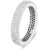 Brilio Silver Brilio Sidabrinis Sparkling sidabrinis žiedas su skaidriais cirkoniais RI117W