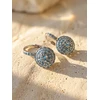Brilio Silver Brilio Sidabrinis Stunning sidabrinis earrings with mėlynas zircons EA12WAQ