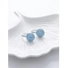 Brilio Silver Brilio Sidabrinis Stunning sidabrinis earrings with mėlynas zircons EA12WAQ