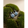 Brilio Silver Brilio Sidabrinis Stunning sidabrinis earrings with mėlynas zircons EA12WAQ