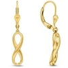 Brilio Silver Stilingi paauksuoti Infinity EA327Y auskarai
