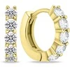 Brilio Silver Brilio Sidabrinis Stylish auksinis-plated rings with clear zircons EA669Y