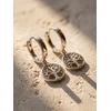 Brilio Silver Brilio Sidabrinis Stilingi sidabrinis auskarai Tree of Life EA639W
