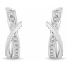Brilio Silver Brilio Sidabrinis Stylish sidabrinis auskarai su cirkoniais EA213W