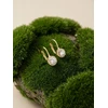 Brilio Silver Timeless auksinis-plated earrings with cubic zirconia EA1271Y