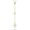 Brilio Silver Brilio Sidabrinis Timeless auksinis-plated Rosary pakabukas NCL113Y