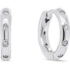 Brilio Silver Brilio Sidabrinis Timeless round sidabrinis earrings EA150W