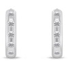 Brilio Silver Brilio Sidabrinis Timeless round sidabrinis earrings EA150W
