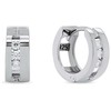 Brilio Silver Brilio Sidabrinis Timeless apvalūs sidabrinis auskarai EA214W
