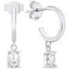 Brilio Silver Brilio Sidabrinis Timeless sidabrinis auskarai su cirkoniais EA655W