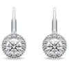 Brilio Silver Timeless sidabrinis earrings with cubic zirconia EA1271W