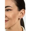 Brilio Silver Tiny auksinis-plated rings with žalias zircons EA481YG