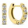 Brilio Silver Brilio Sidabrinis Tiny auksinis-plated rings with clear zircons EA481Y