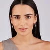 Brosway 2in1 steel earrings with crystal Symphonia BYM215