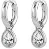 Brosway 2in1 steel earrings with crystal Symphonia BYM215