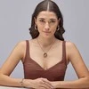 Brosway Timeless round earrings made of steel Aura BAU22