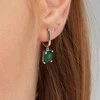 Brosway Decent sidabrinis single earring Fancy Life Žalias FLG07