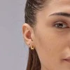 Brosway Elegantiški paauksuoti auskarai Tear Drop Perfect BPC41
