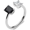 Brosway Elegant atviras žiedas Fancy Mystery Juodas FMB10