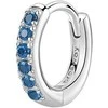 Brosway Fancy Freedom Mėlyna FFB80 sidabrinis hoop single earring