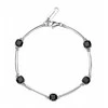 Brosway Fancy Mystery Juodas Cubic Zirconia Sidabrinis Bracelet FMB04