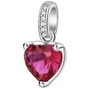 Brosway Fancy Passion Ruby Heart sidabrinis pakabukas FPR20